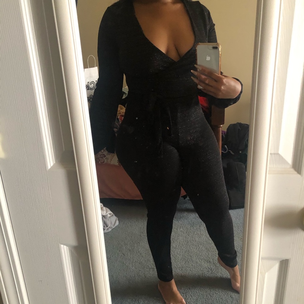 Black jumpsuit
